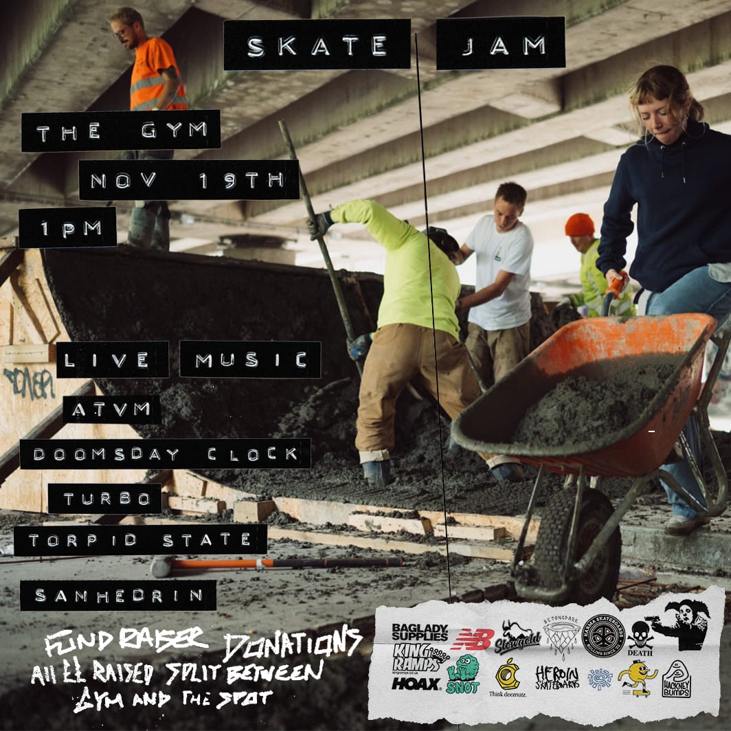 Sanhedrin live in London at A12 Skate Park with ATVM, Doomsday Clock, TORSO and Torpid State – 19 Oct 2023